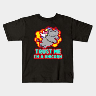 Trust Me I'm A Unicorn | Cute Baby Kids T-Shirt